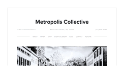 Desktop Screenshot of metropoliscollective.com