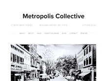 Tablet Screenshot of metropoliscollective.com